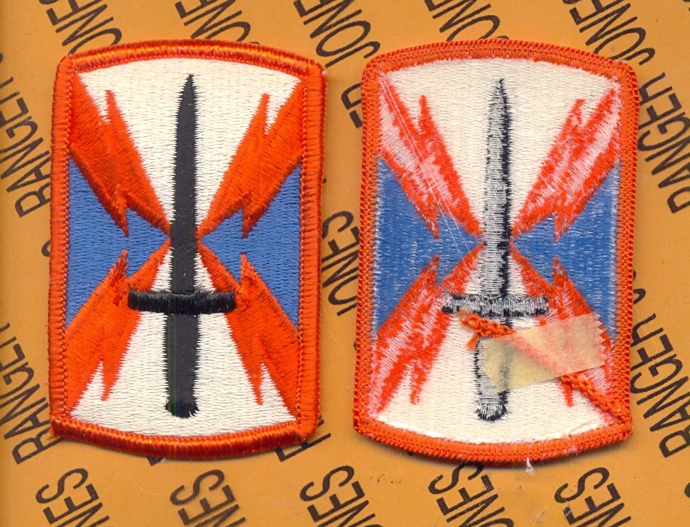 US Army 1101st Signal Brigade dress uniform patch m/e