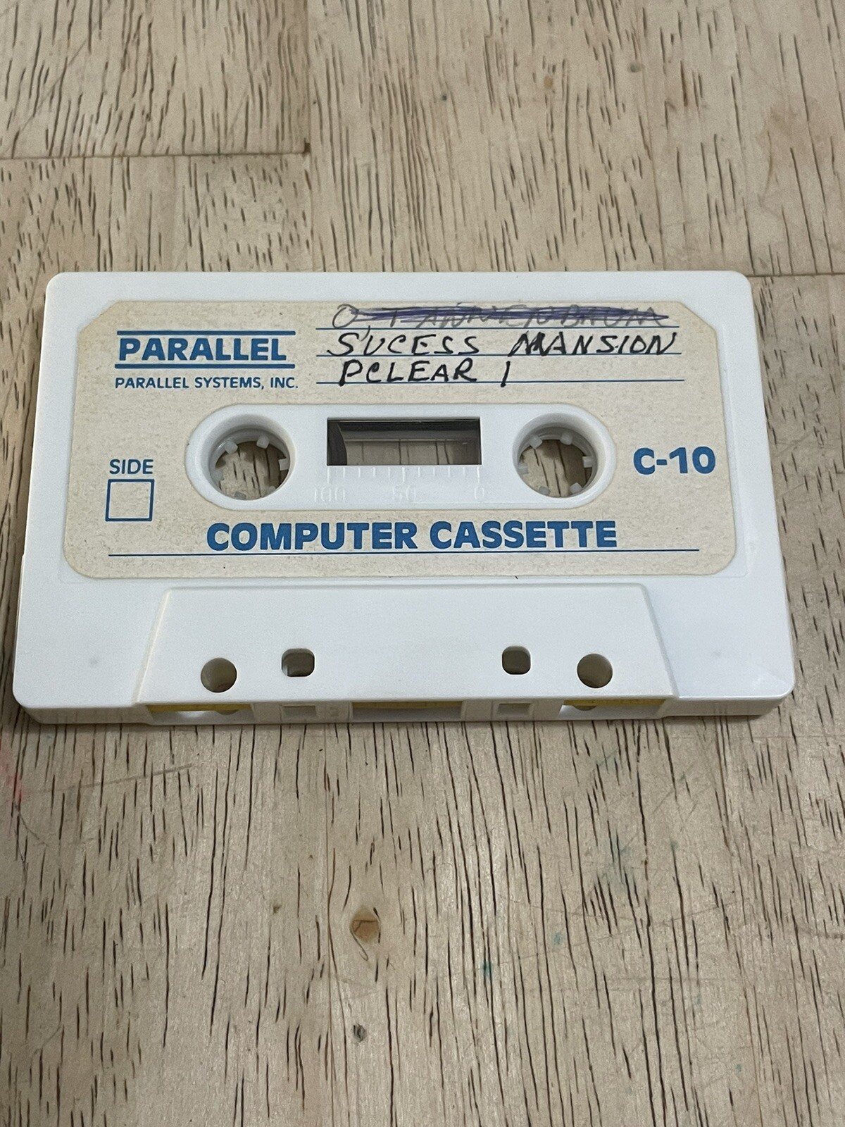 Parallel C-10 Computer Cassette 10 Min Personal Computers EUC