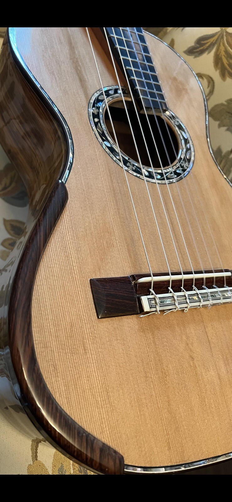 Rodrigo Rodríguez Romantic Classical Guitar 7th Strings