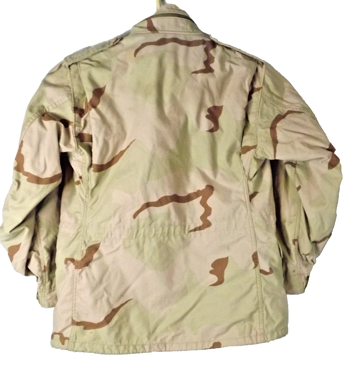 US Military Jacket Cold Weather Field Coat Desert Camo Combat Medium Regular