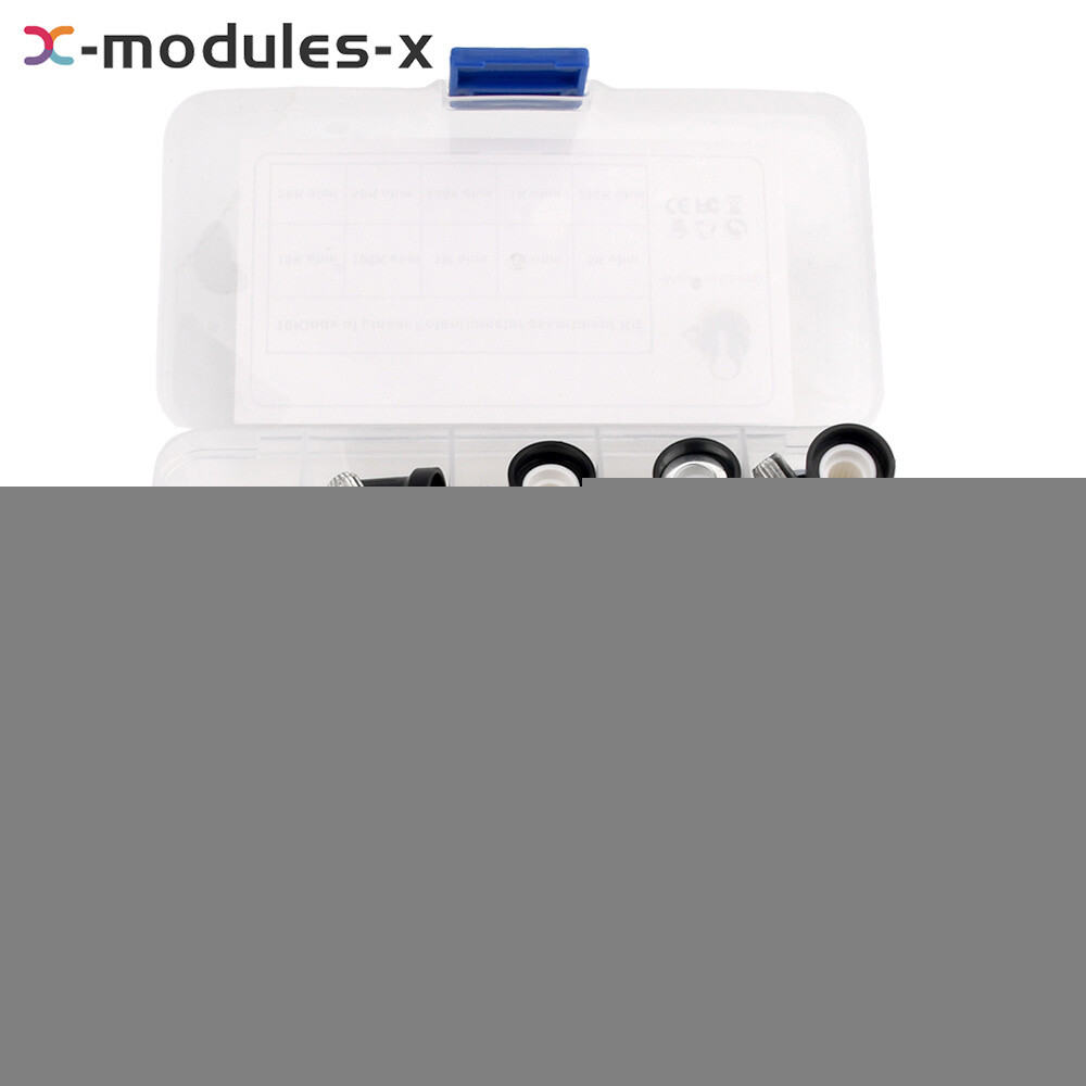 10PCS WH148 Potentiometer Switch With Knob 15MM B1K/10K/20K/50K/100K///1M Boxed
