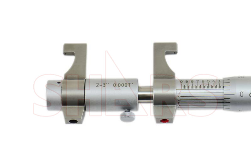 SHARS 2-3" Inside Micrometer .0001" Bore Caliper NEW P}