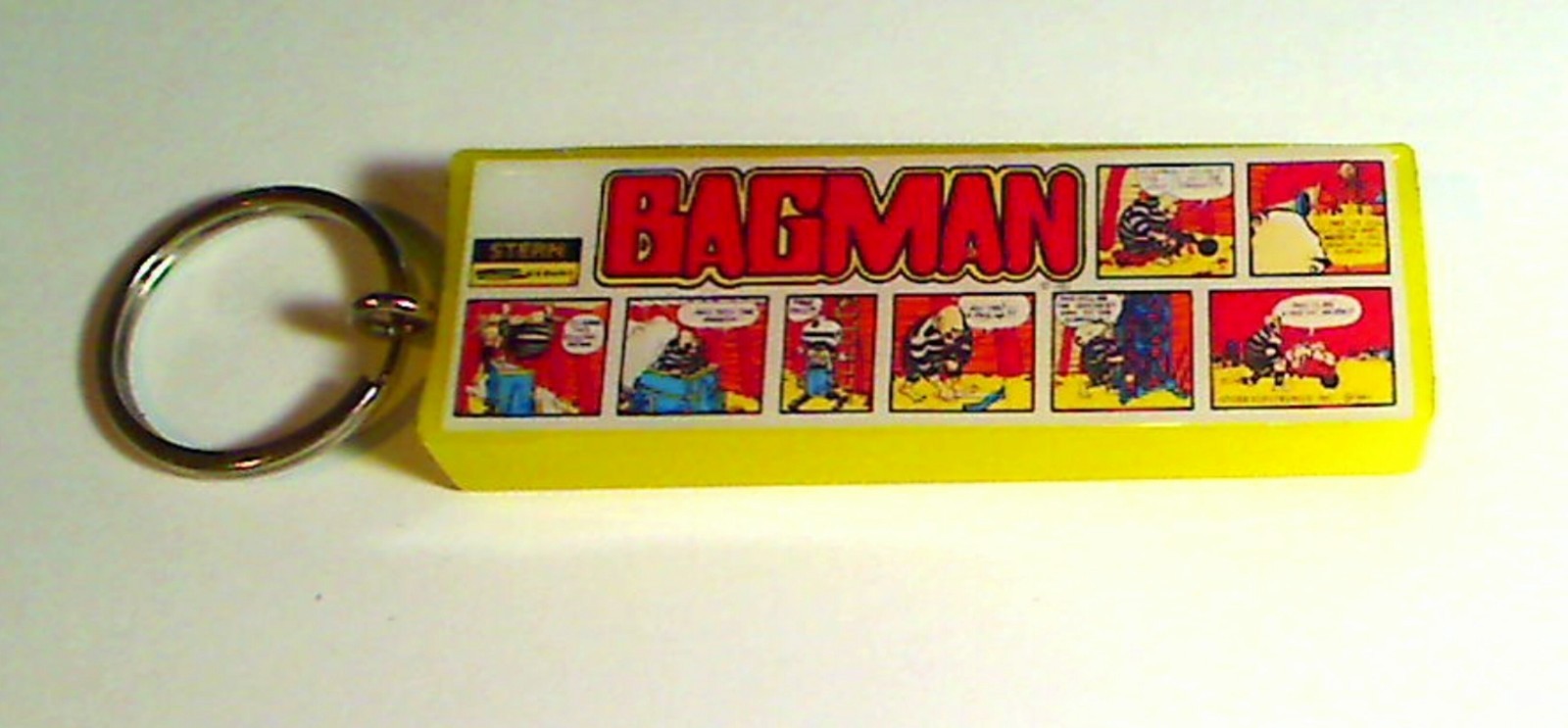 BagMan Arcade Marquee Coin Door accessory Keychain