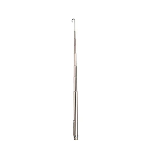 MoMo_moom Expandable Retrieval Hook 18" with Magnet,Telescoping silvery white