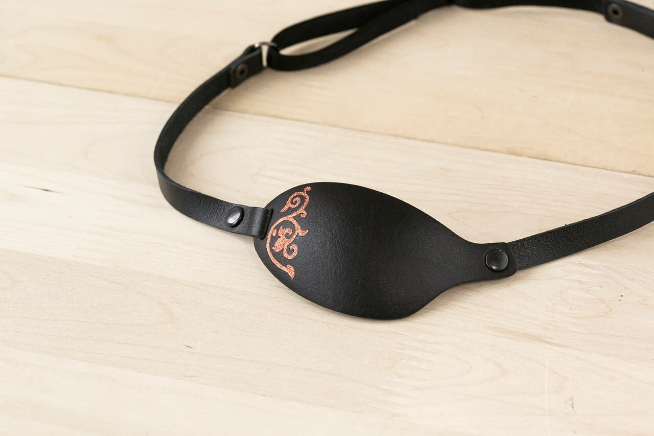 Eye Patch, Leather Eye Patch, Small Eye Patch, Slim Eye Patch, Custom Eye Patch