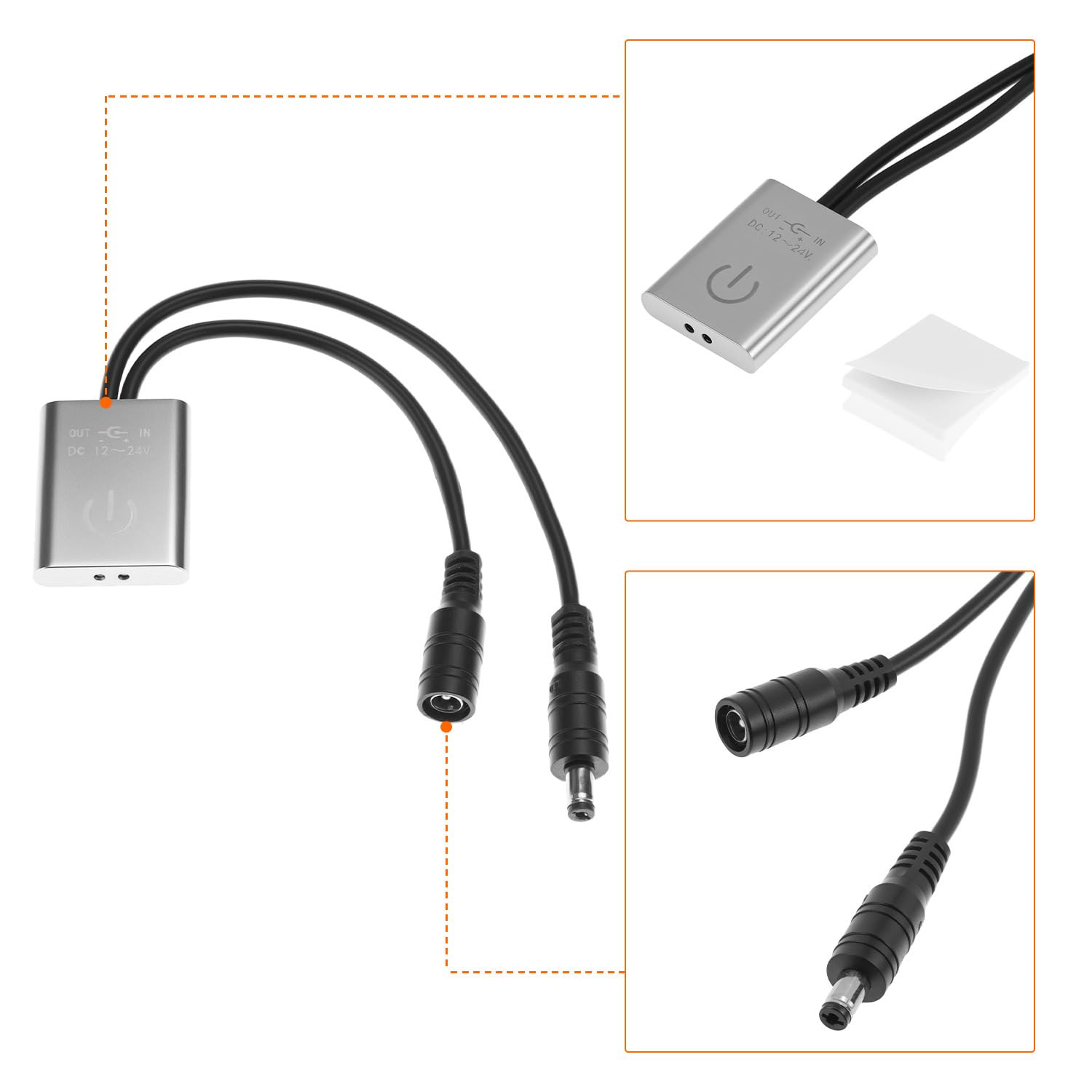 12V 24V DC 3A IR Sensor Cabinet Light Switch Automatic LED Strip Closet Door