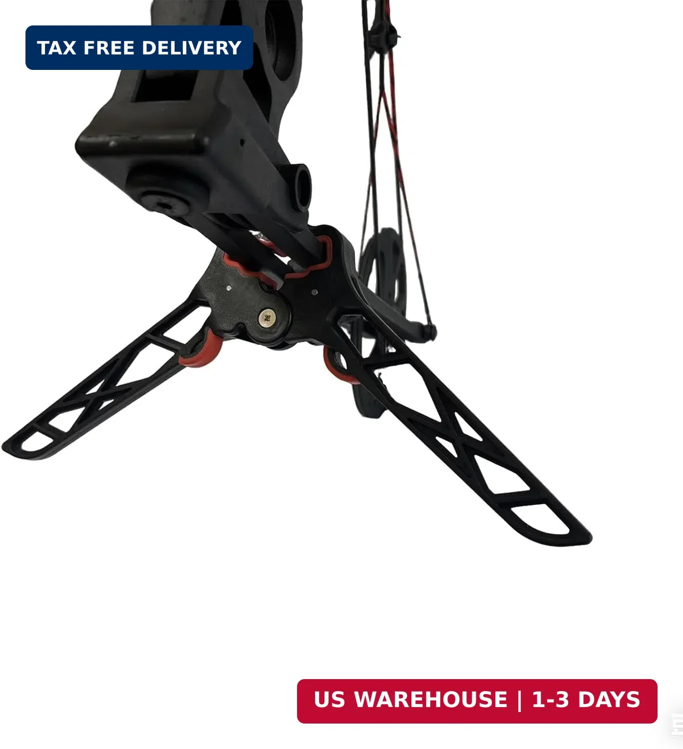 Archery Bow Stand Bow Jack Lightweight Durable Portable Folding Kickstand Ground