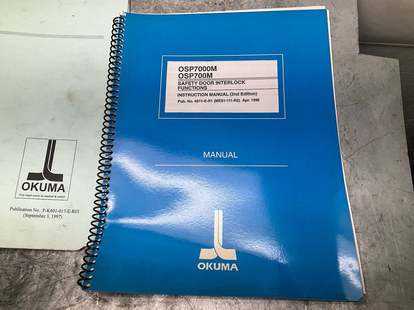 Okuma MX-45VAE OSP7000M OSP700M Manuals 12ea
