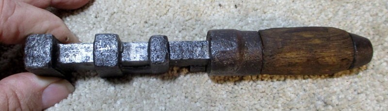 SET OF 2 ANTIQUE COES PIPE WRENCHES