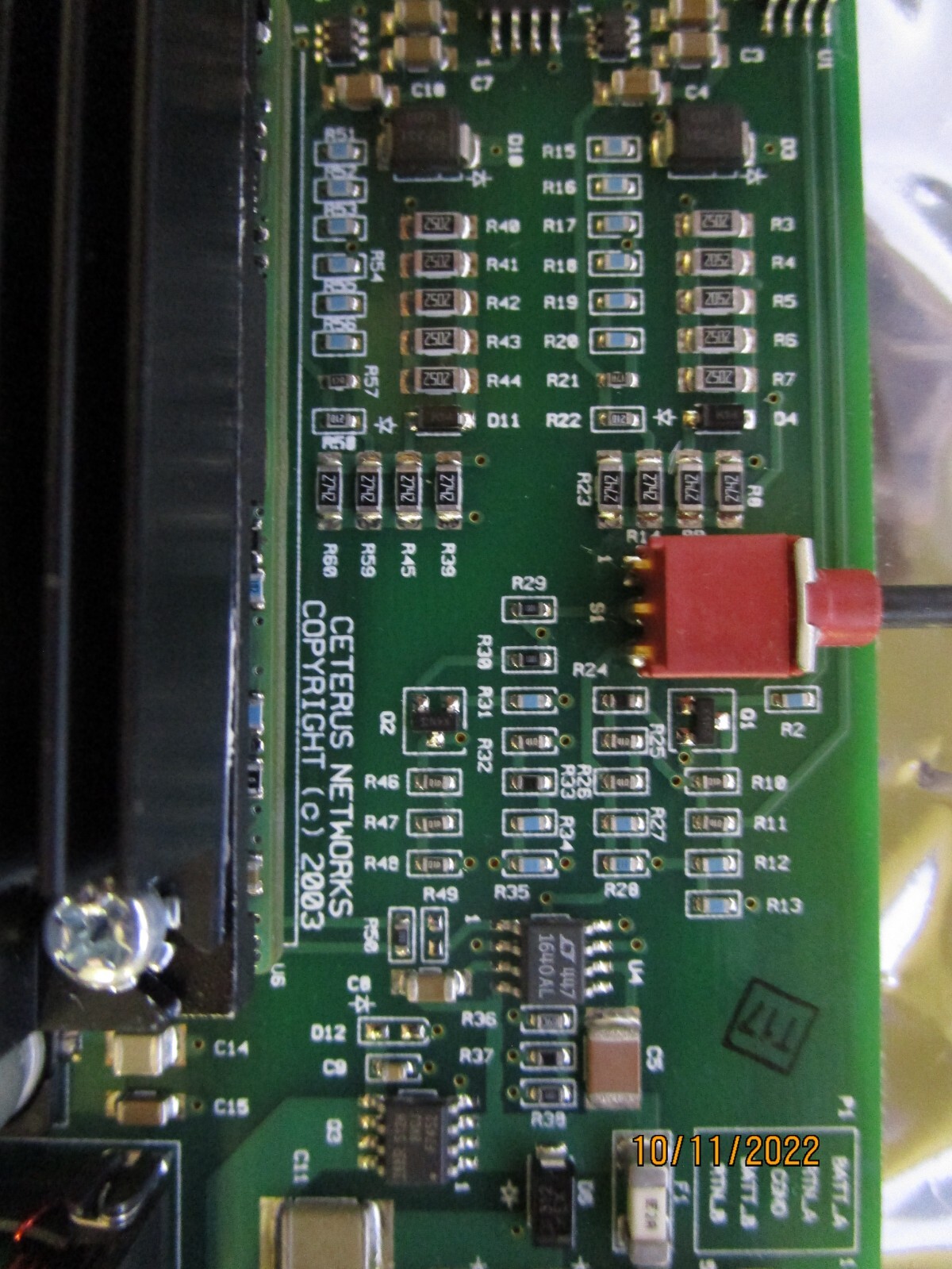 Ceterus Networks Board PCB 305-1002-602 RevA / 305-1002-802 C