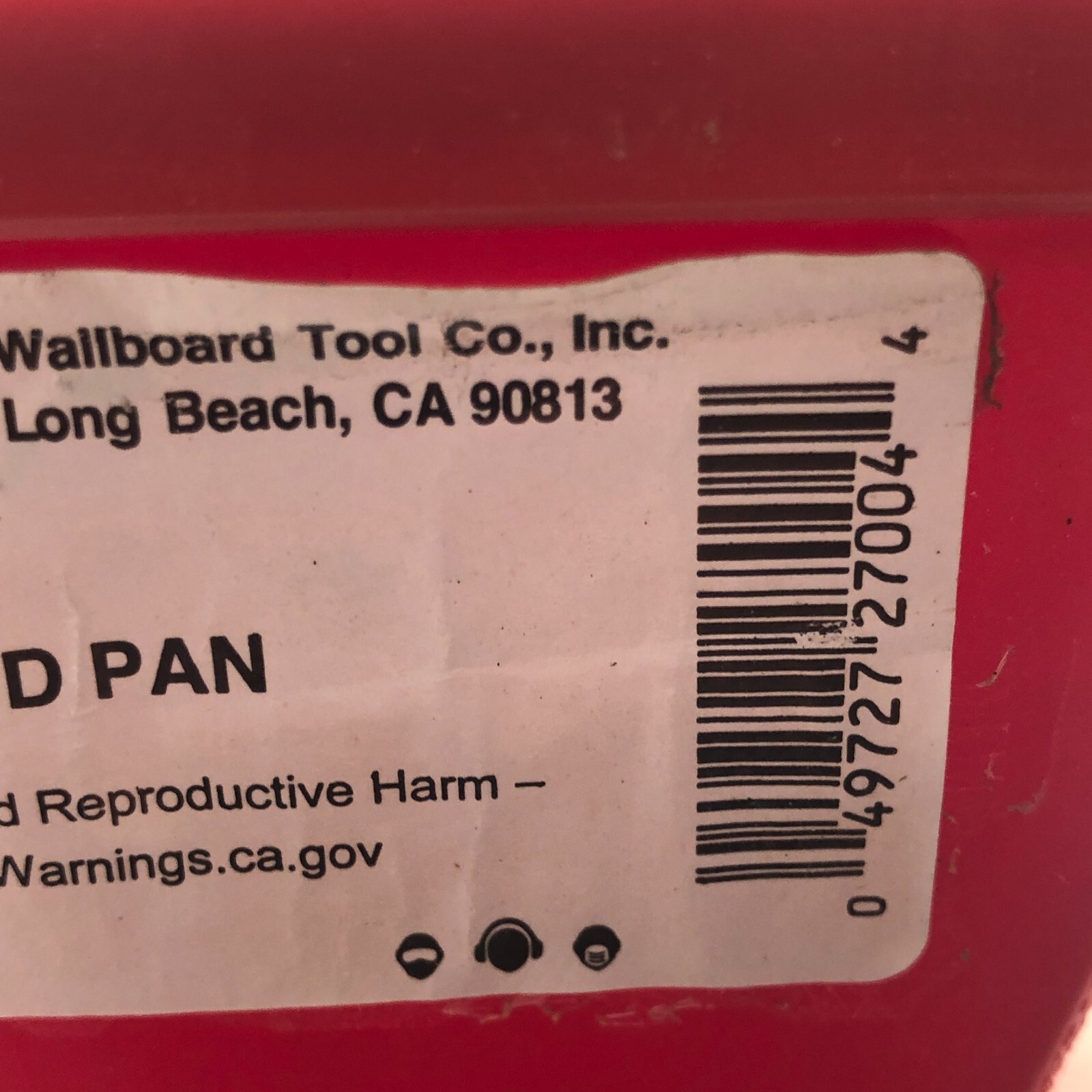 Wal-Board Tools 14 in. Mud Pan Red ( Set Of 2)