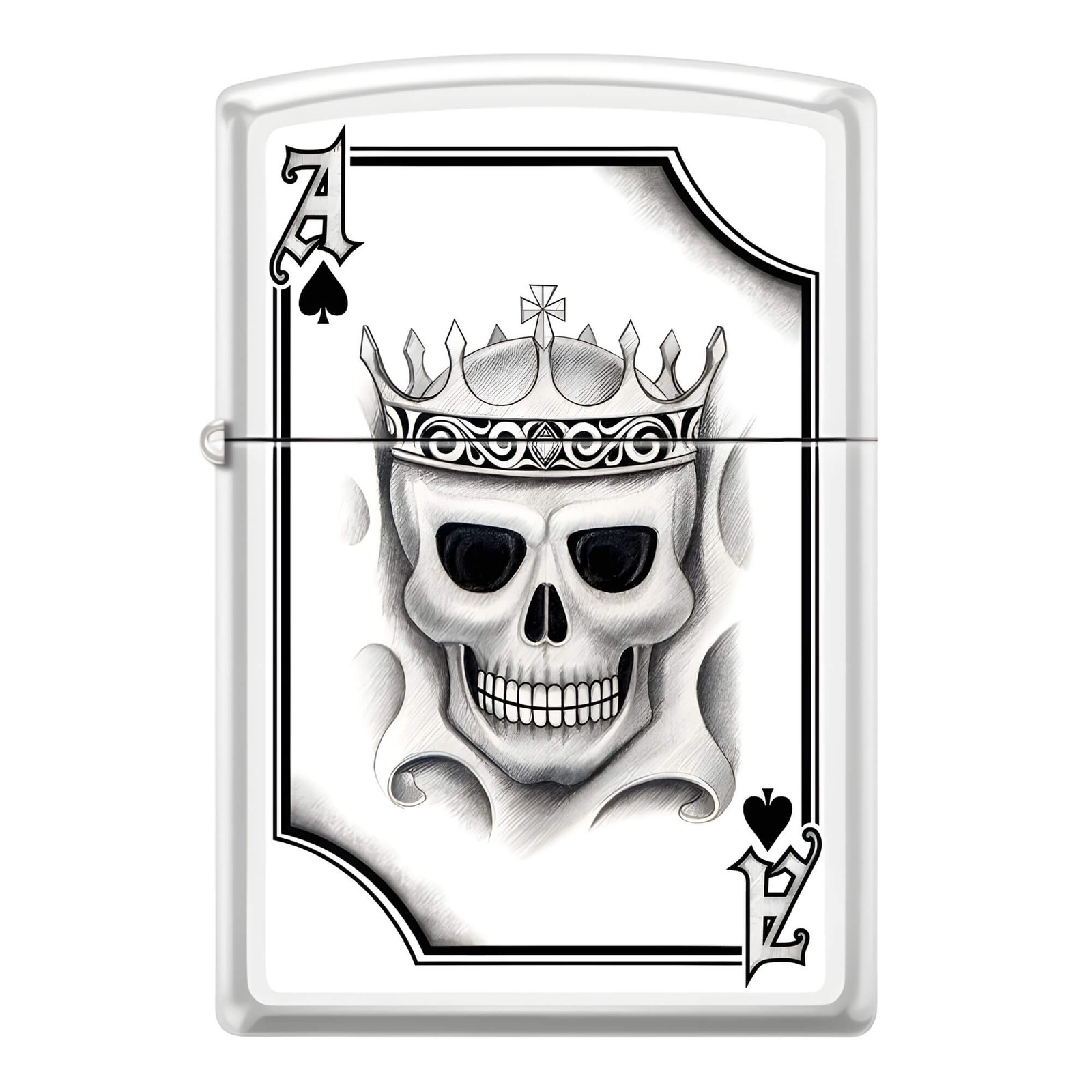 Zippo AD531 Skull Ace Lighter