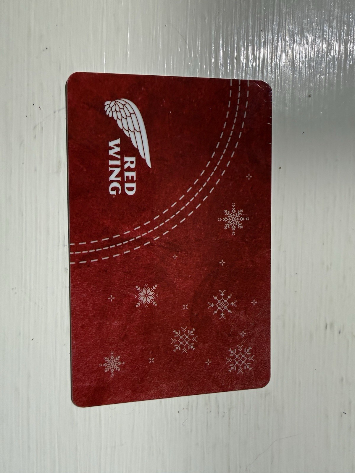 Red Wing Footwear Gift Card Holiday Design US-Nationwide No Expiration