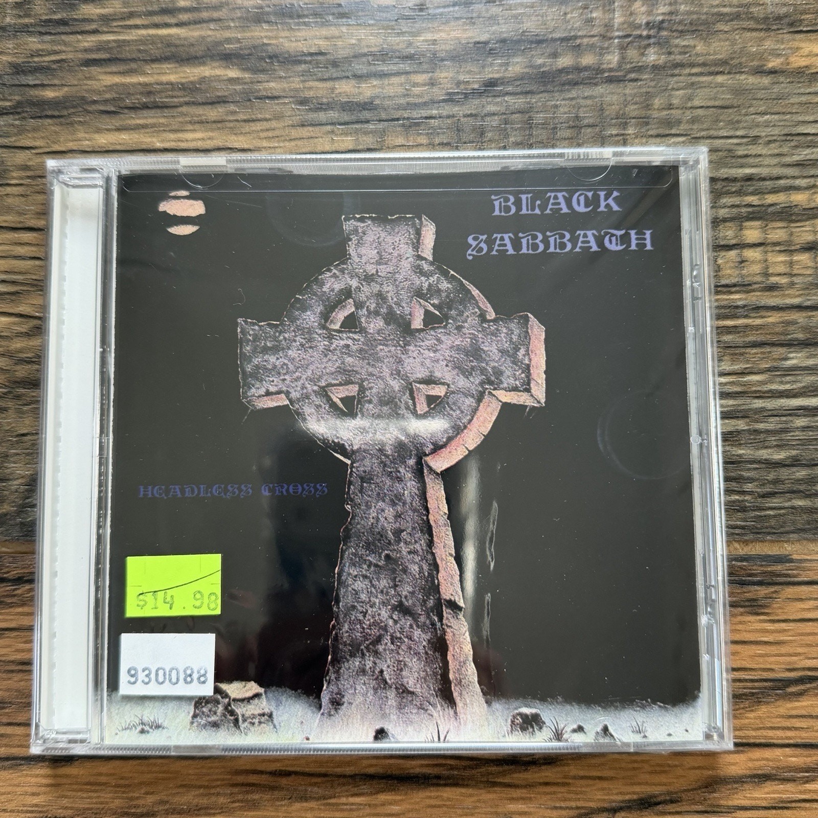 Black Sabbath Headless Cross CD 1989 I.R.S. Records First Press Factory Sealed