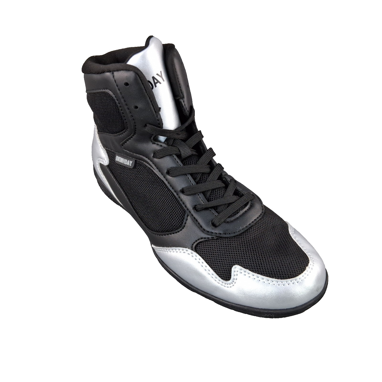 BKWHDAY Wrestling Shoes Men Boxing Shoes for Men Pro Wrestling Boots High Top 9