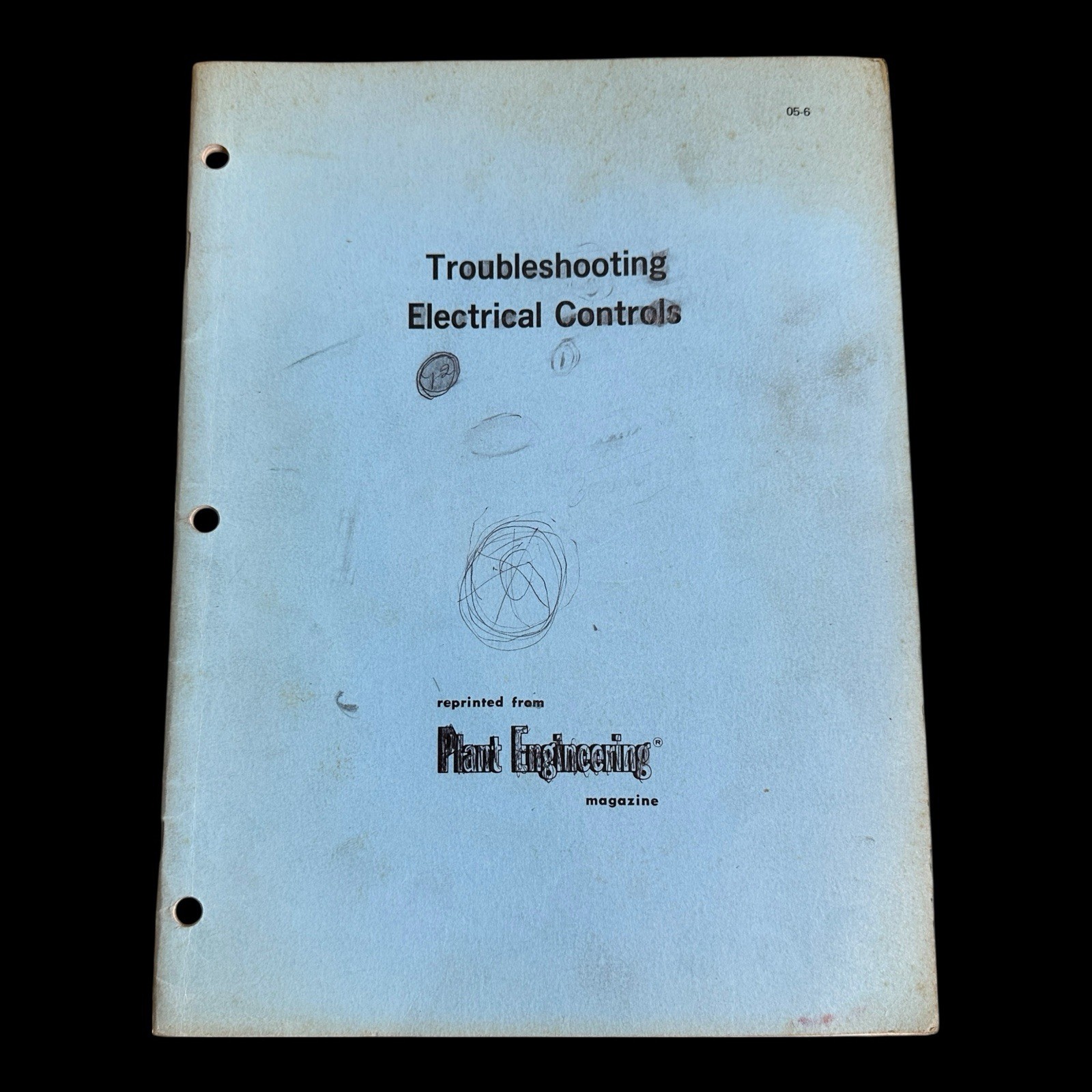 Plant Engineering Troubleshooting Electrical Controls Reprint Manual VTG