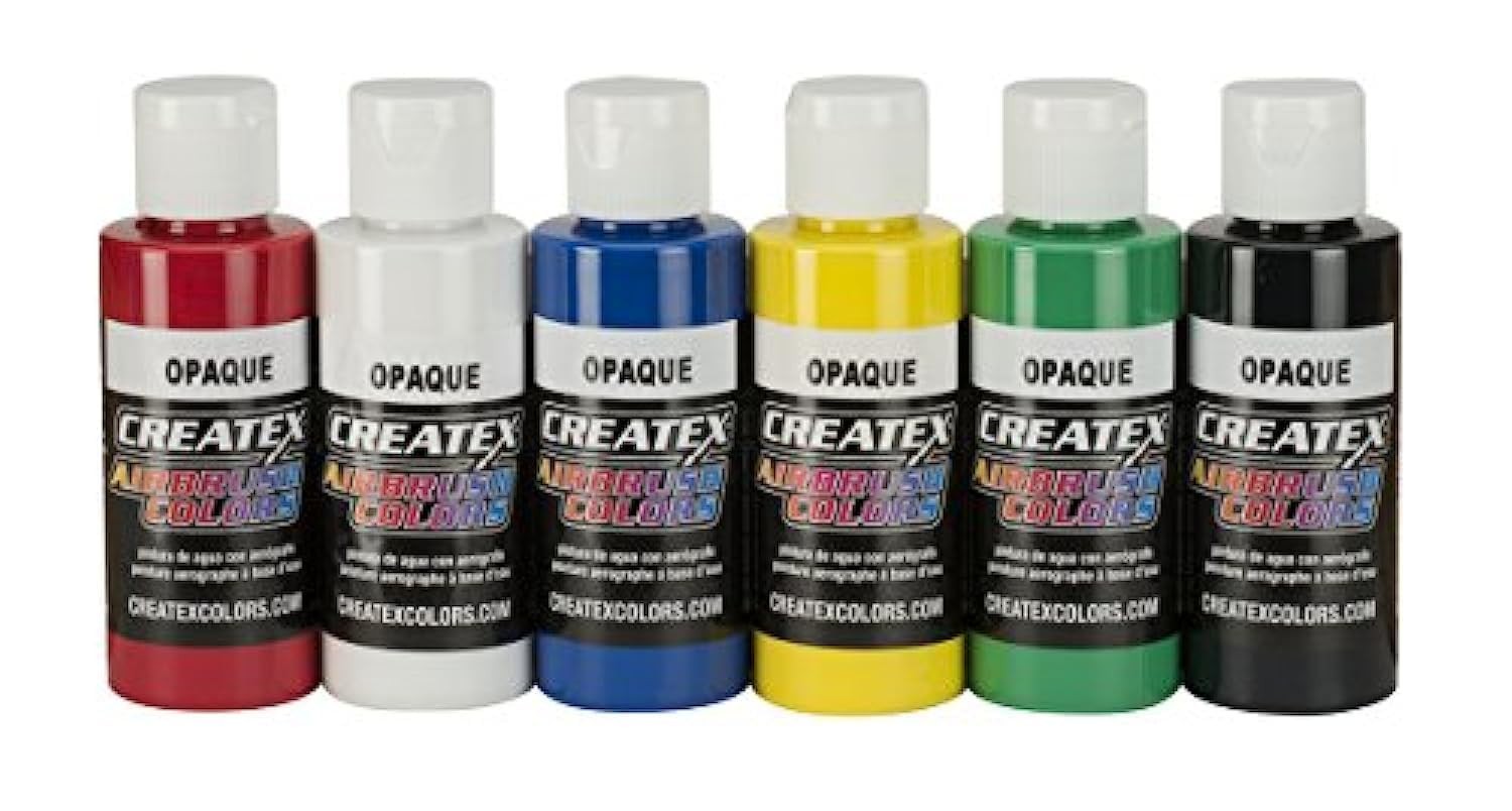 CREATEX Colors Cre5201 Opaque Airbrush 12 Fl Oz (Pack of 1), Multicolor
