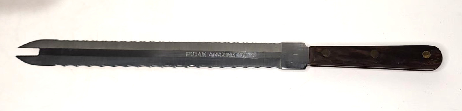 Vintage Picam 14" Serrated Stainless Steel Amazing Knife (Japan)