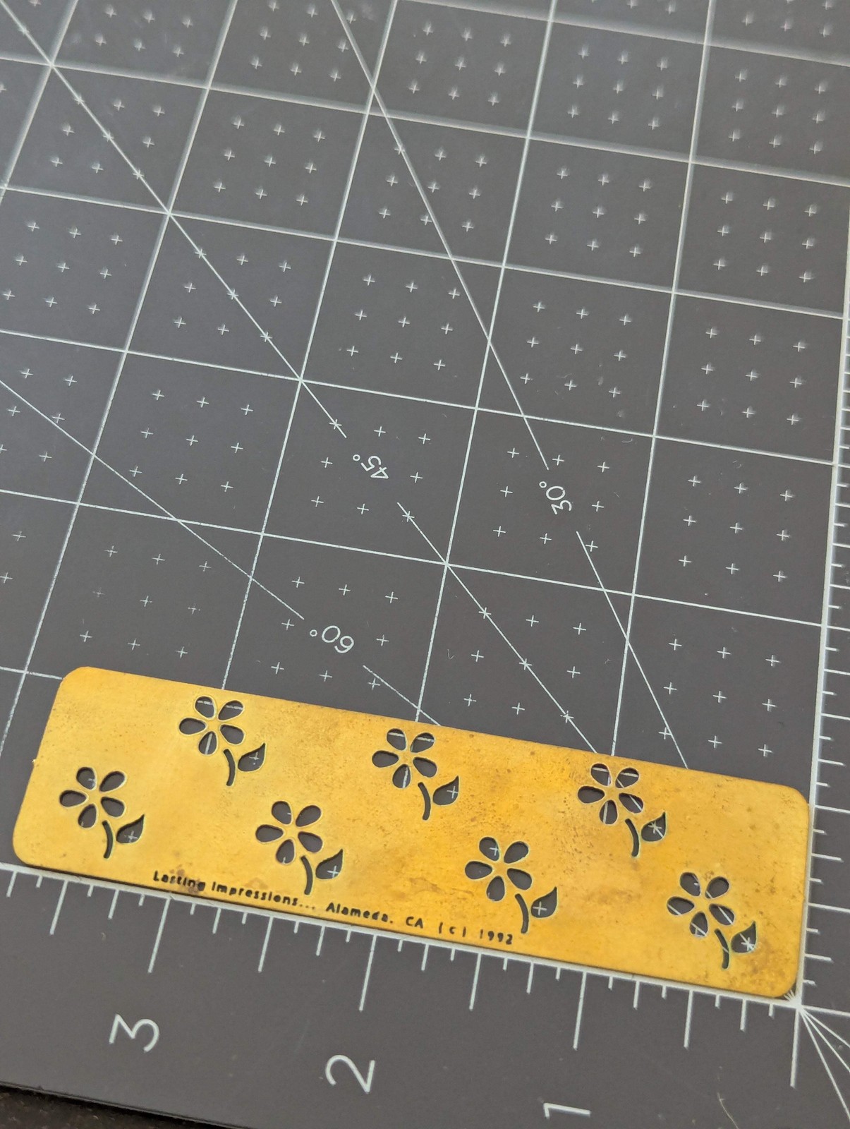 4pc Vintage Embossing Stencils
