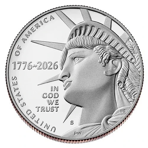 1776-2026 Enduring Liberty S SILVER Half Dollar Proof SemiQ   ON HAND!!!