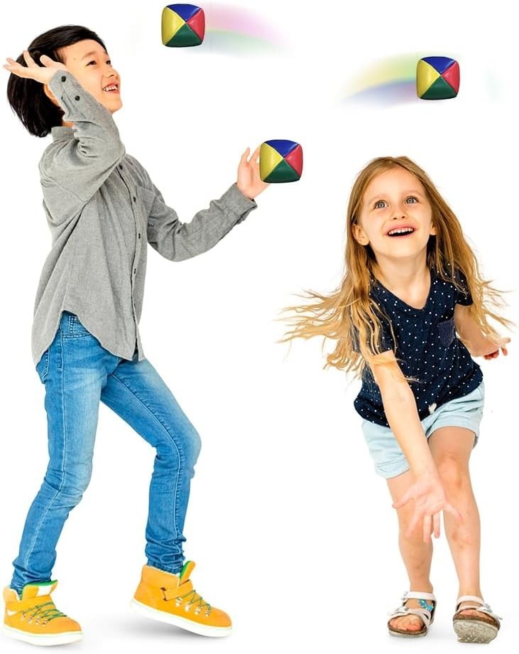 Juggling Balls Set 3 Packs, Durable Soft Balls for Beginners Adults