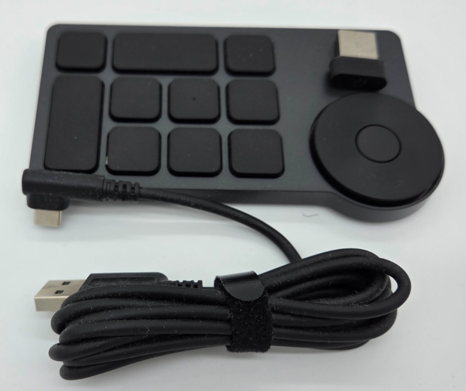 Xppen Mini Keydial Ack05 Wireless Shortcut Keyboard Bluetooth
