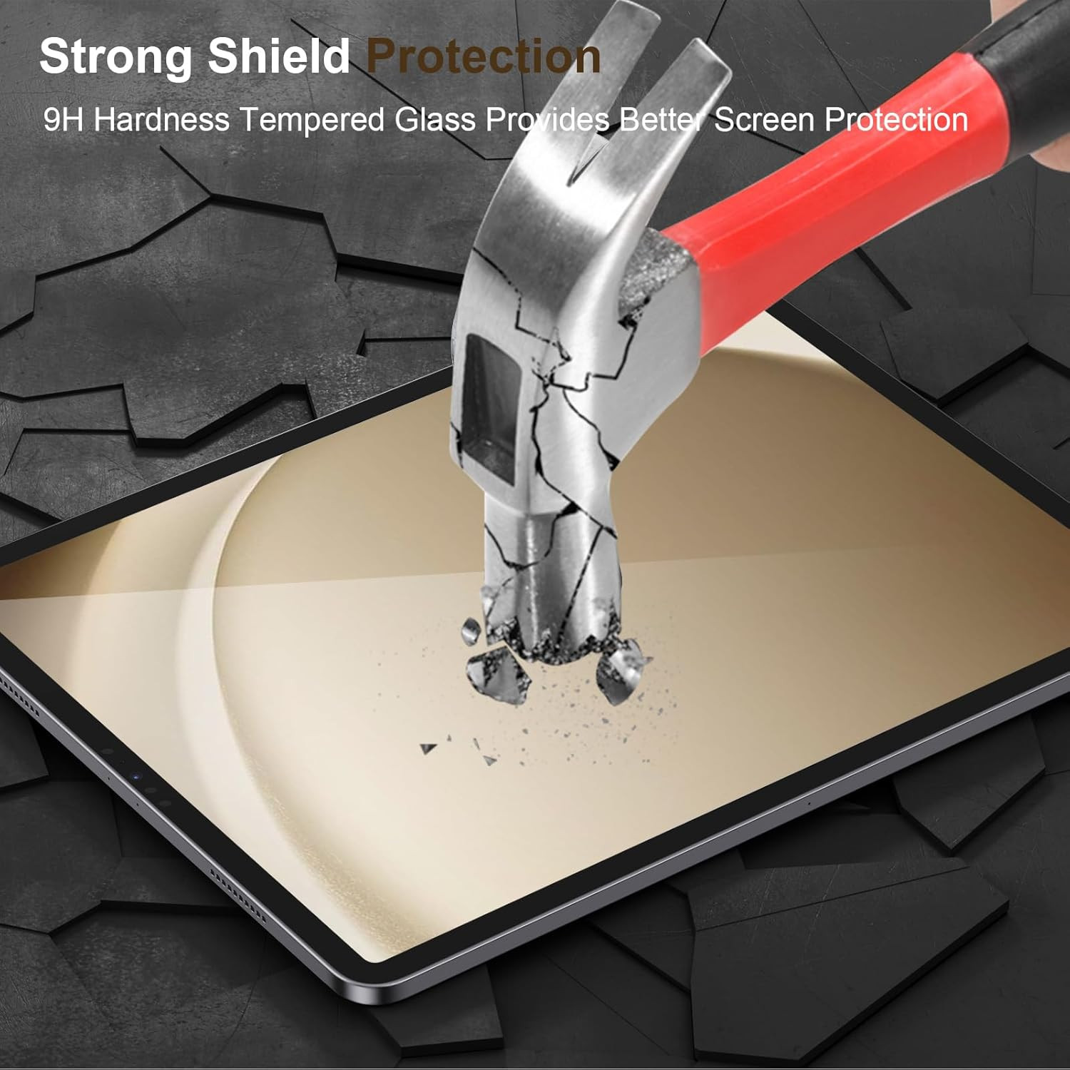 2 Pack Screen Protector for Samsung Galaxy Tab A9 plus 11 Inch 2023, HD 9H Ha...