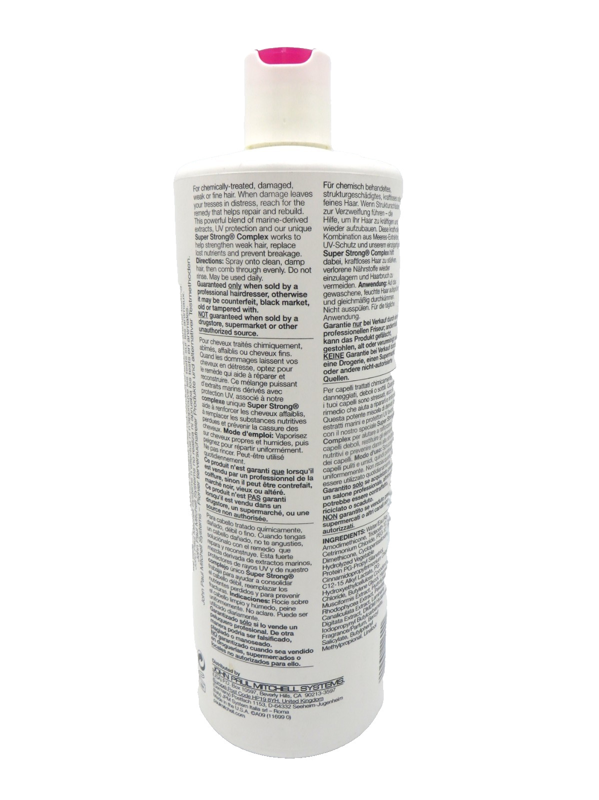 PAUL MITCHELL SUPER STRONG LIQUID TREATMENT 33.8 OZ