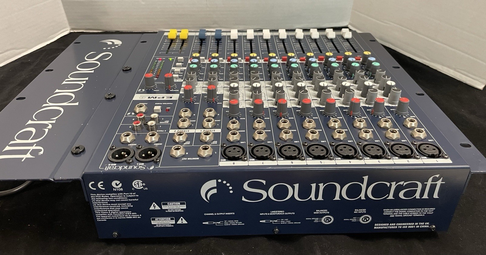 Soundcraft EPM8 8-Channel Multi-Format Mixer