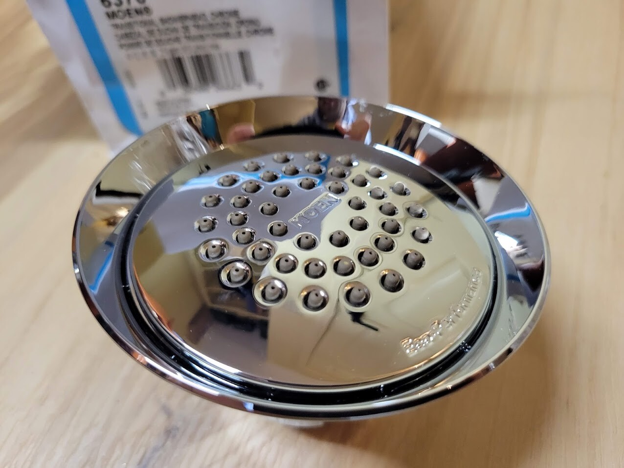 Moen 6370 Collection 3.75-Inch 3.75" Single Function Showerhead, Chrome NEW OPEN