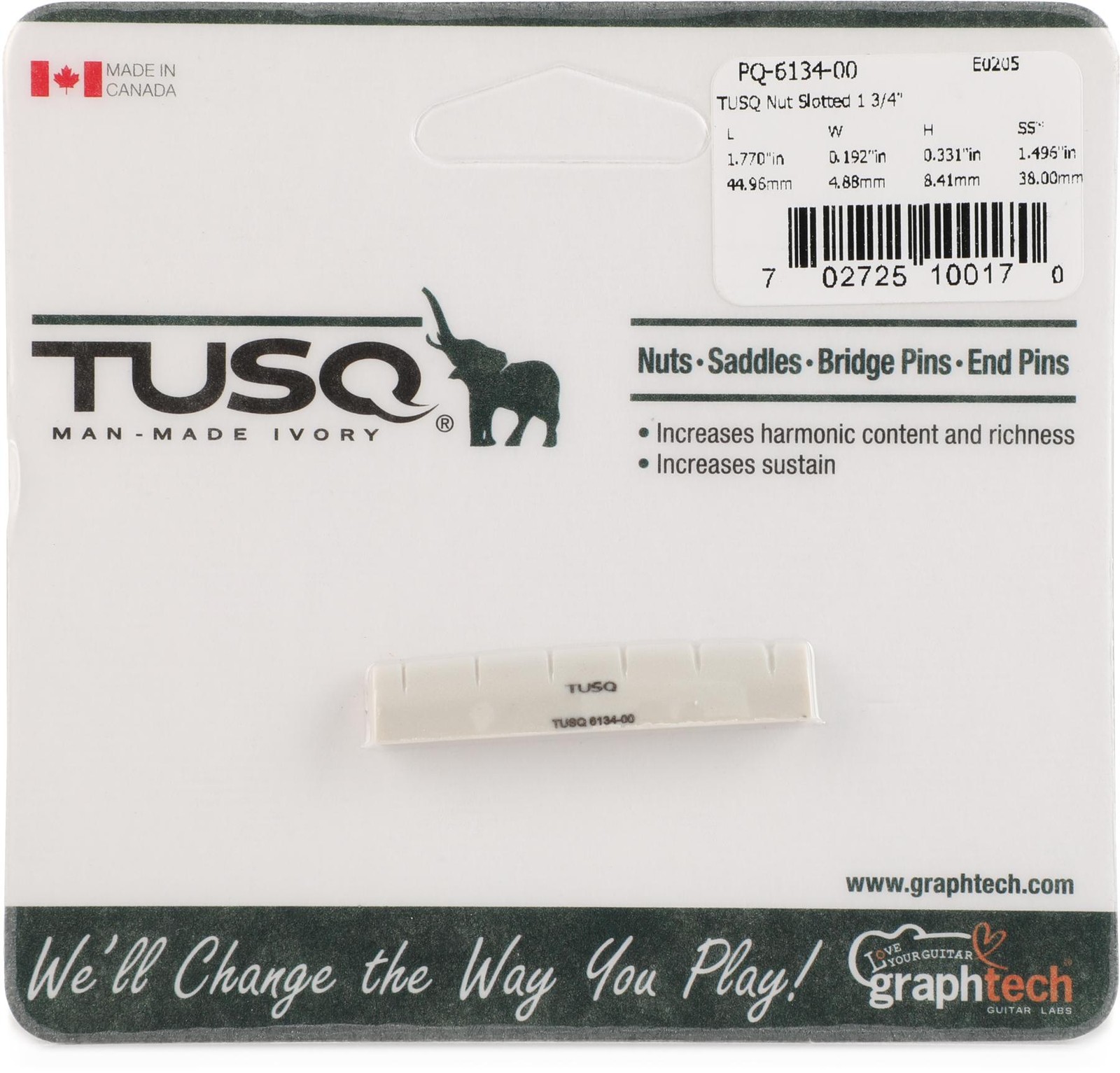 Graph Tech PQ-6134-00 (2-pack) Bundle