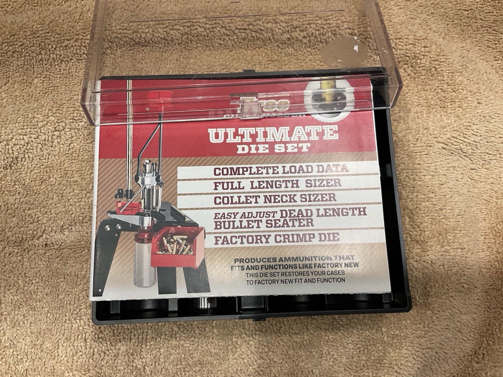 Lee Precision Ultimate 4 Die Set 22-250 Rem.  #90739 -Scoop&Shell Hldr Missing