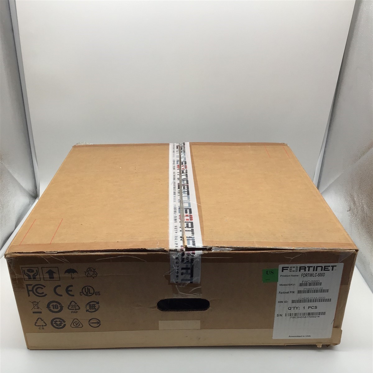 Fortinet FORTIWLC-500D Secure Network Wireless LAN Controller, *New*