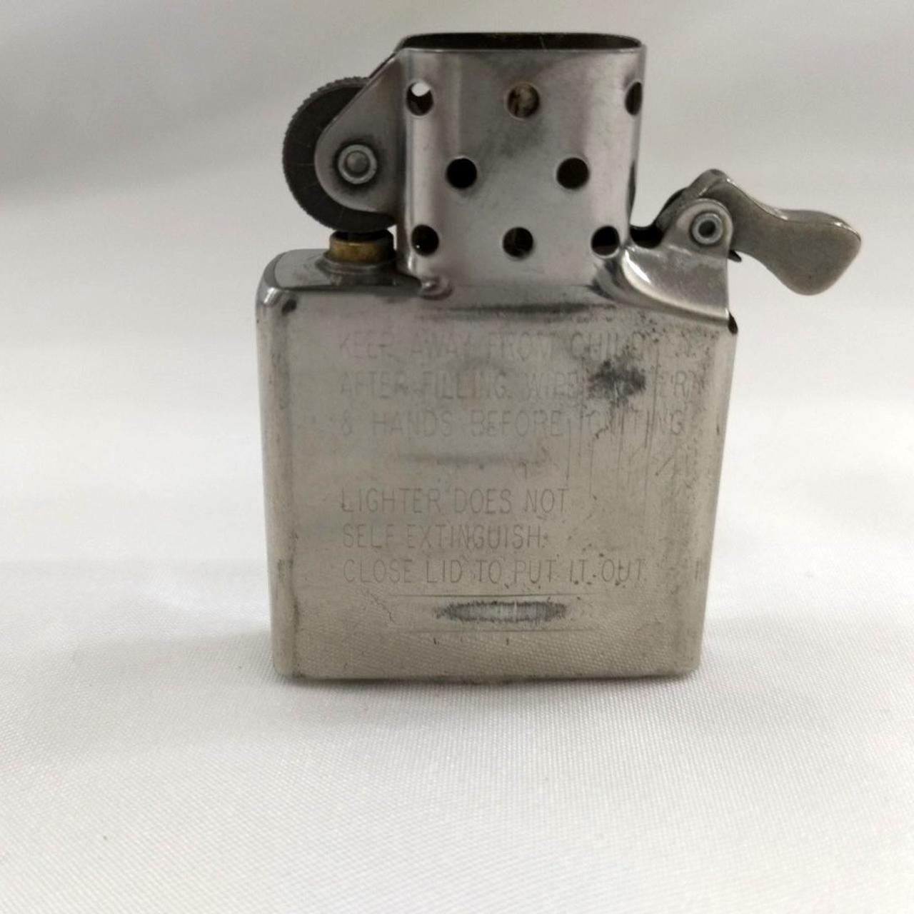 Zippo Diamond Plate Oil Lighter