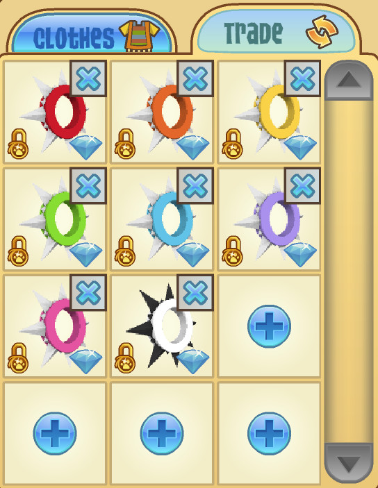 Animal Jam Classic AJ AJC You-Choose Spectacular Long Spiked Collars (Read Desc)