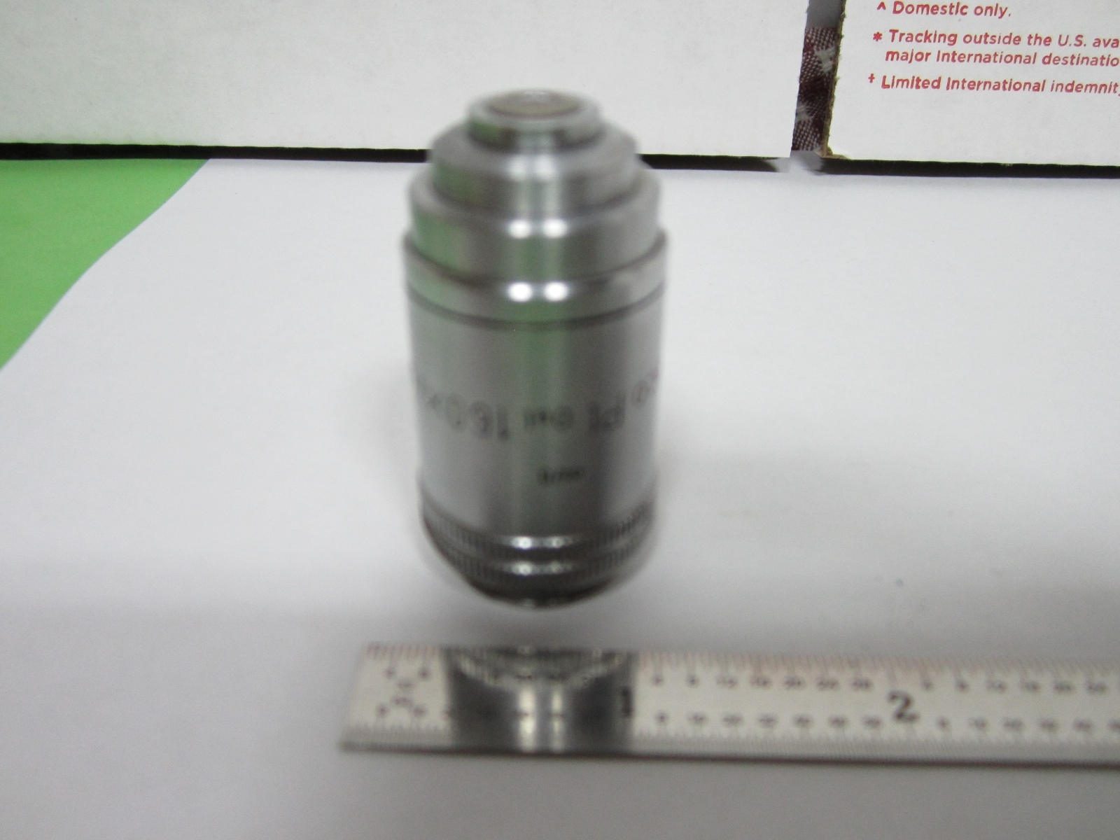 MICROSCOPE PART OBJECTIVE LEITZ GERMANY PHACO 160X INFINITY OPTICS BIN#A9-C-7