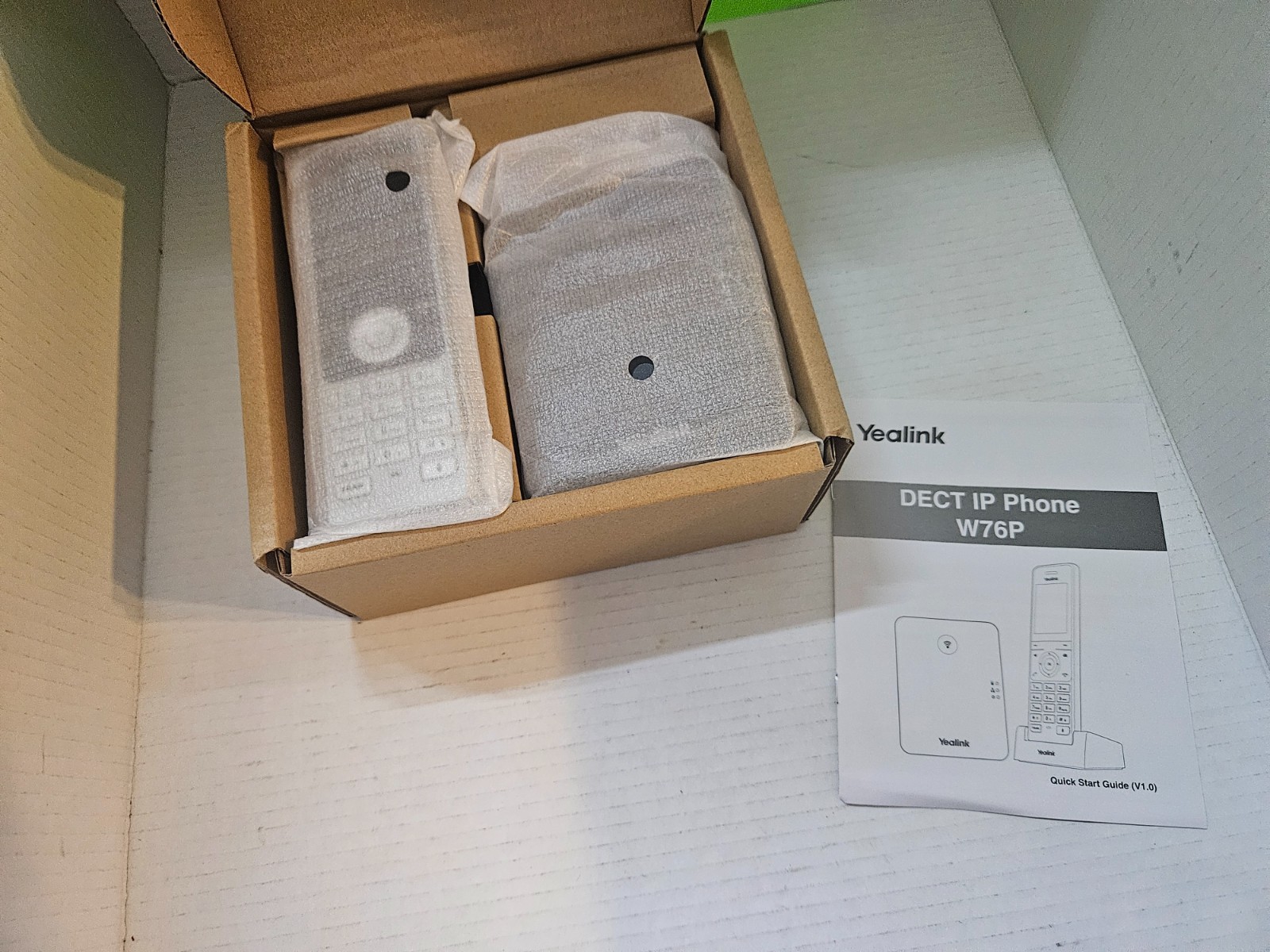Yealink W76P DECT IP Phone in Box