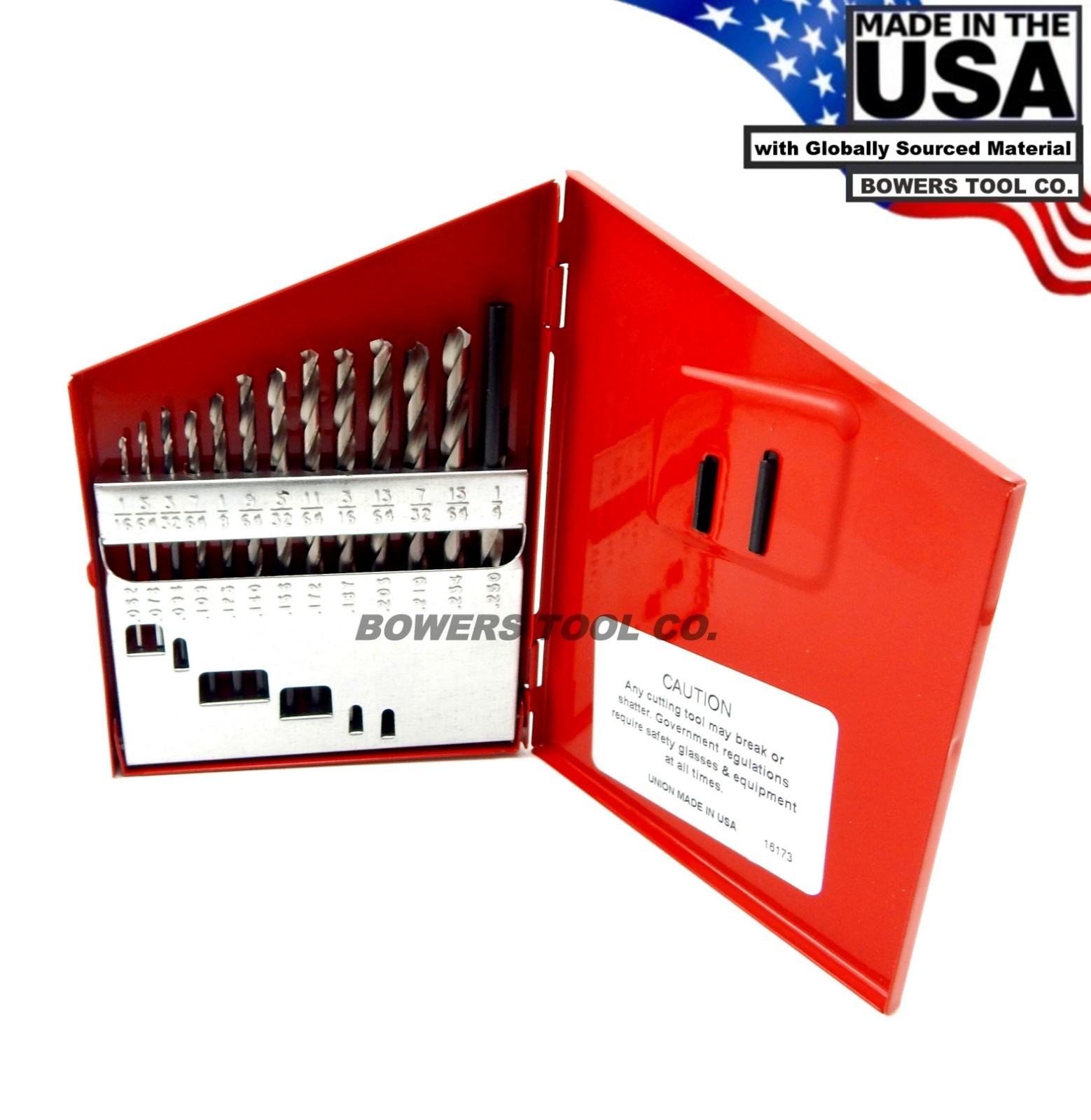 Norseman 13pc CN-TECH NITRIDE-CRYO M7 Drill Bit Set 1/16-1/4 MADE IN USA CT-13