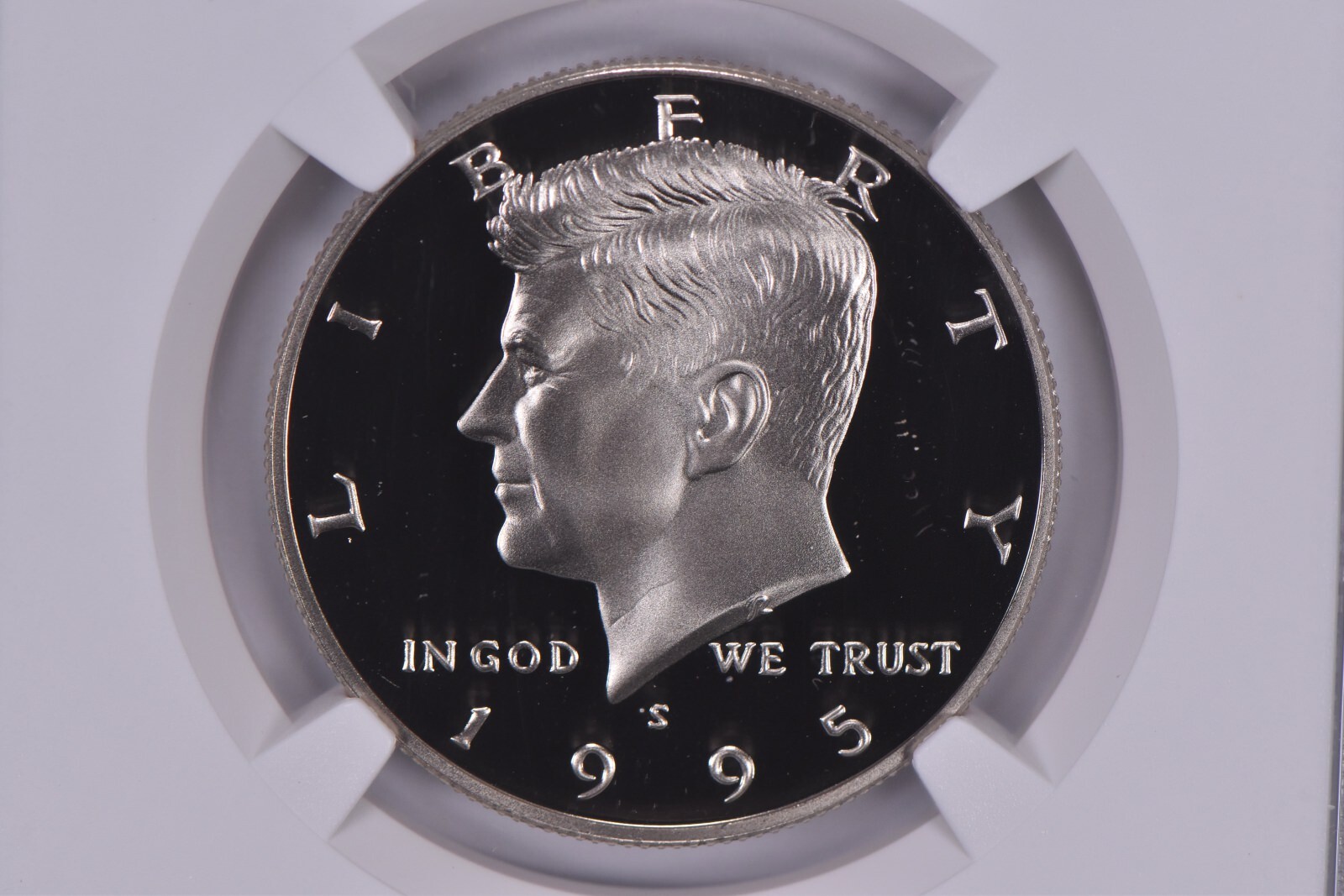 1995-S Kennedy Half Dollar CLAD Prestige Set PF70 UCAM NGC Brown Label