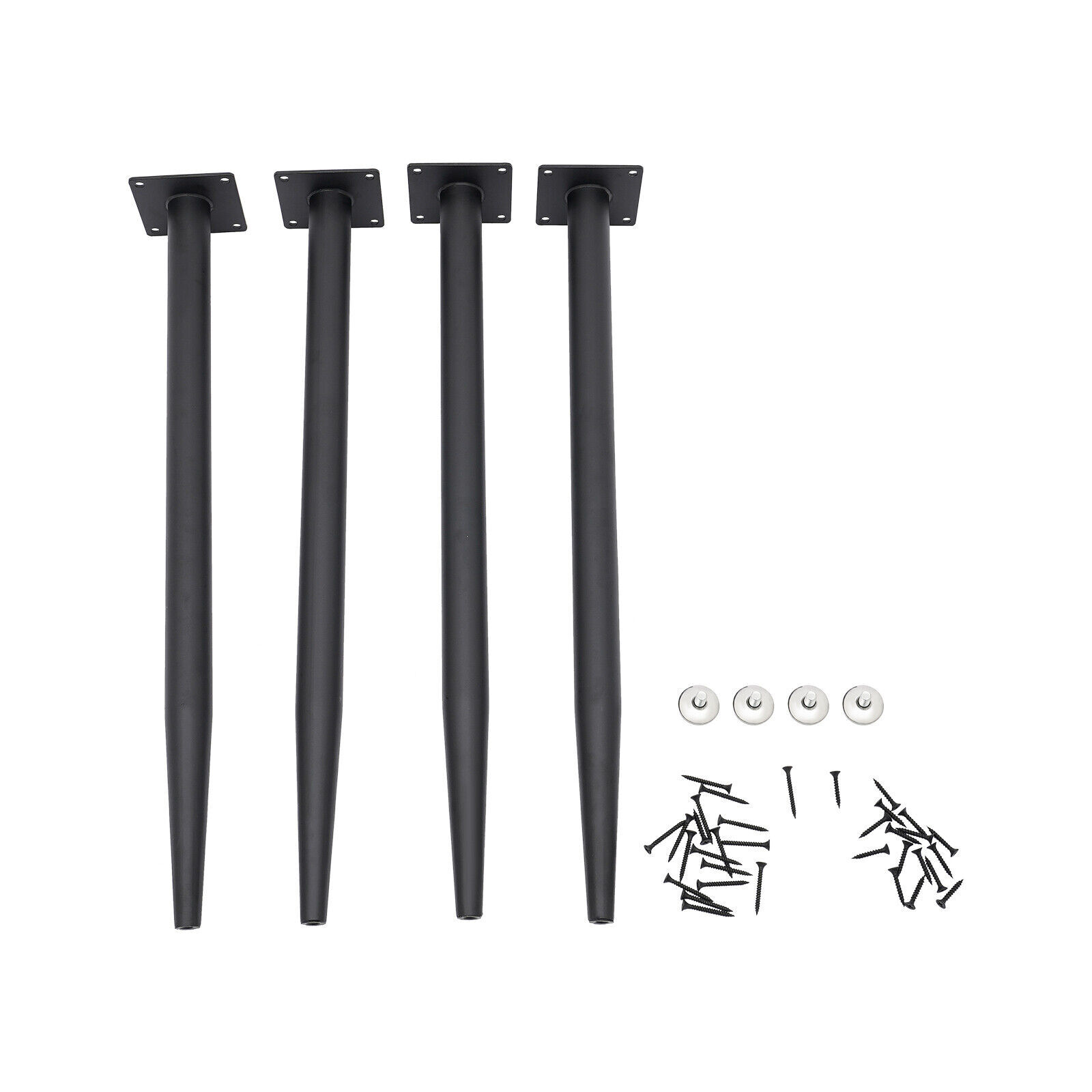 4Pcs Table Legs Heavy Duty Furniture Legs Chair Feet With Mounting Screws 50kg