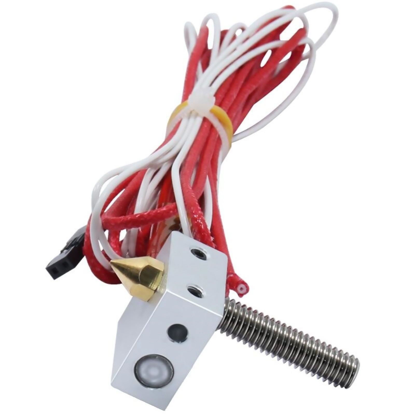 3D Printer MK8 Assembled Extruder Hotend 1.75mm to 0.4mm Nozzle Heating Block