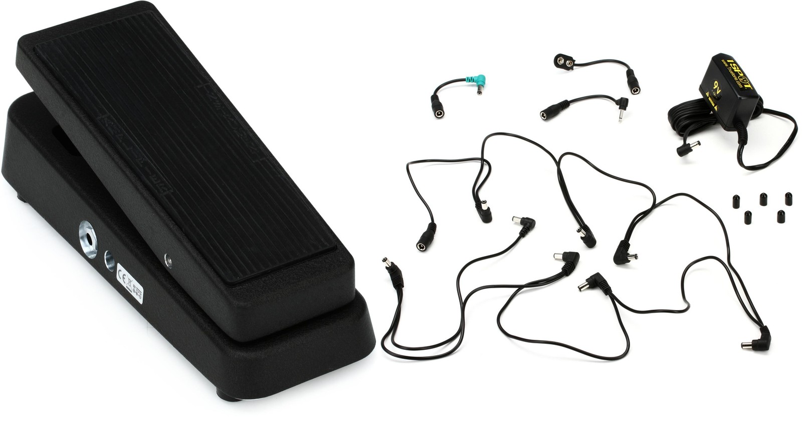 Dunlop GCB95 Cry Baby Standard Wah Pedal + Truetone NW1CP2-US Value Bundle