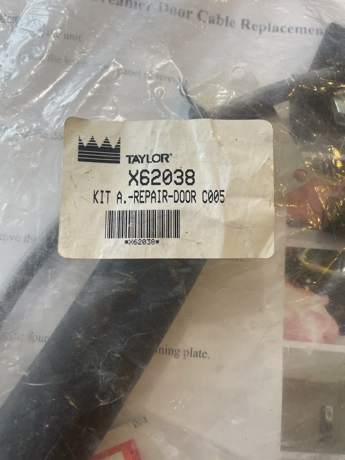 TAYLOR®X62038KIT A.-REPAIR-DOOR C005