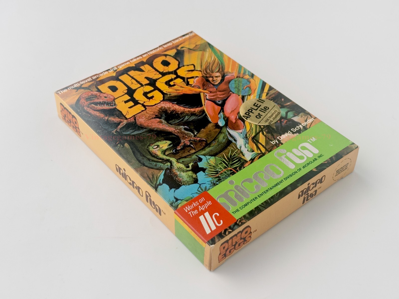 Dino Eggs - Micro Fun - 1983 / Apple II