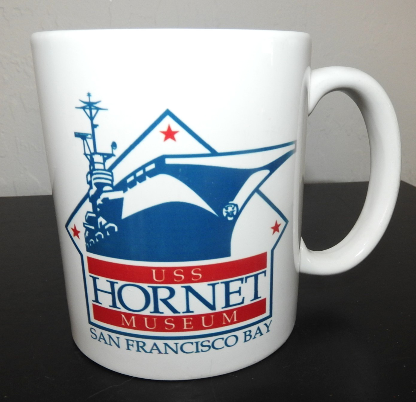 USS Hornet Air Craft Carrier Ceramic Mug USS Hornet Museum San Francisco Bay