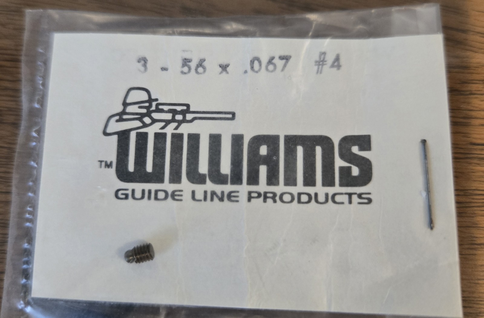 Williams Guide Line #4 Bead (Universal fit 3-56 x .067 In) for Shotgun barrel