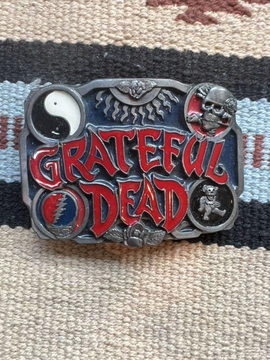 Grateful Dead Limited Edition Belt Buckle Collectible Vintage Decoration