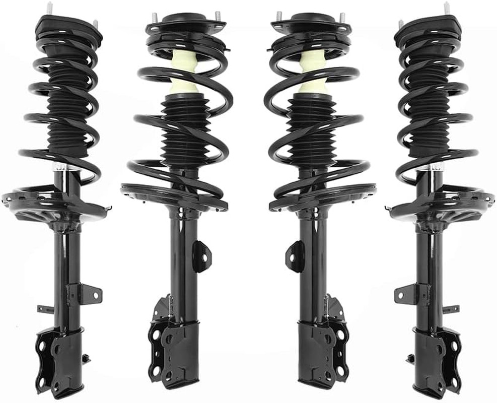 4Pc Front Rear Complete Strut Spring Assembly 2008-2013 Toyota Highlander AWD