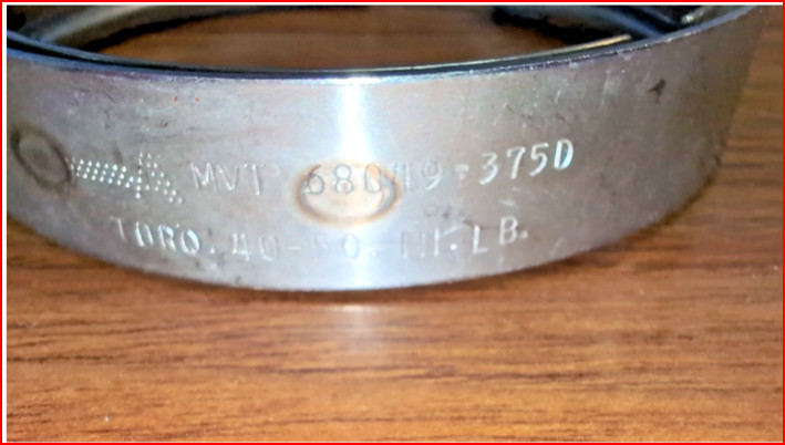 V-Band Clamp MVT68049-375D
