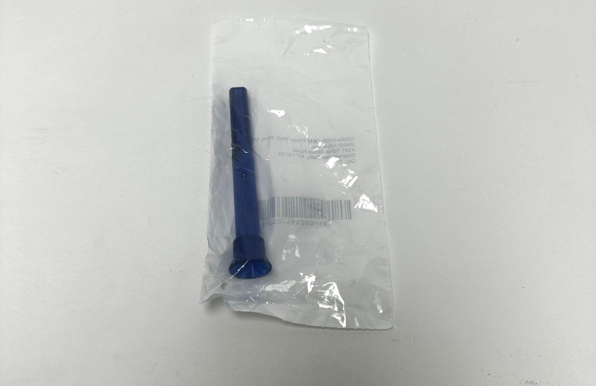 Welch Allyn 02894-0000 OEM Probe Well, Blue M690/692 - Brand New, Sealed